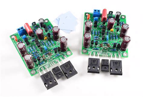 L7 Class Ab Mosfet Irfp240 Irfp9240 Transistor Audio Power Amplifier Board Kit Ebay