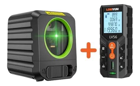 Kit Trena Digital Mileseey Lomvum Nível Laser Huepar Verde