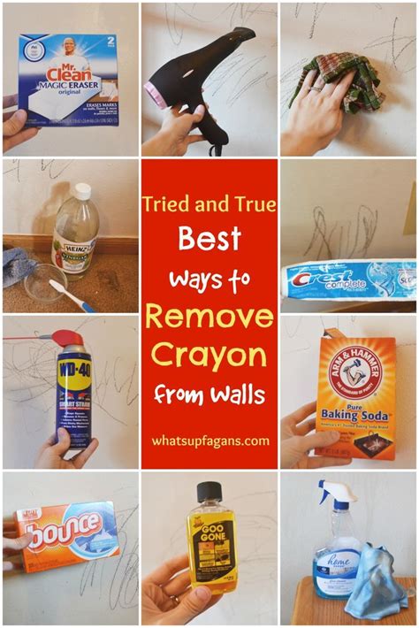 How To Remove Crayon Marks From Walls An Awesome Pinterest Experiment