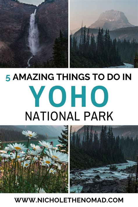 Yoho national park itinerary 5 best things to do in yoho national park ...