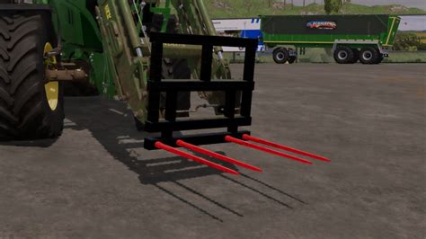 Fs Self Made Bale Fork V Front Loader Mod F R Farming Simulator