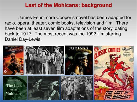 Ppt Last Of Th E Mohicans Powerpoint Presentation Free Download Id