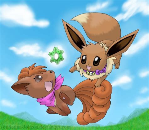 Vulpix and Eevee Pokemon Teams, My Pokemon, Cool Pokemon, Pokemon Stuff, Alolan Vulpix, Umbreon ...