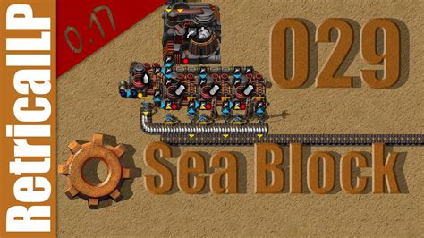 029 Let S Play Factorio Sea Block 0 17 Siliziumimplantate YouTube