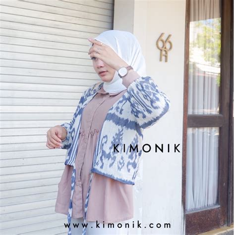 Jual KIMONIK BAJU TENUN LILY OUTER NTT Shopee Indonesia