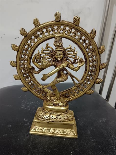 Brass Natraj Statue, Temple at Rs 1645 in Aligarh | ID: 2849497218155