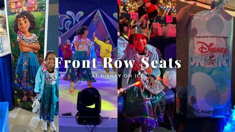 Front Row Seat Experience Disney On Ice Youtube