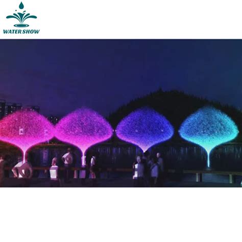 Programmed Control DMX LED Light Wonderful Water Music Fountains