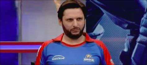 No More Shahid Afridi In Karachi Kings Daily Times