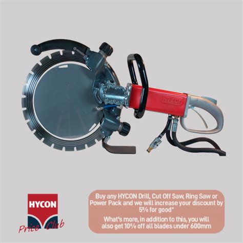 Hycon Ring Saw Hertfordshire Diamond Products