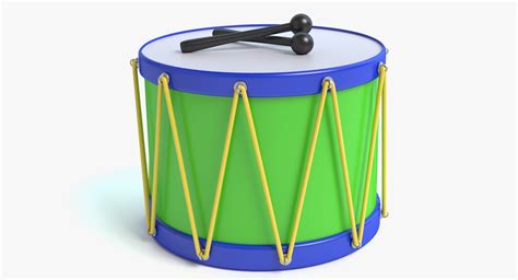 3d Toy Drum