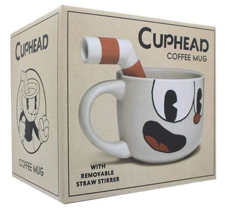 Cuphead 20oz Ceramic Molded Mug Cuphead Ceramic Molds Mugs Novelty