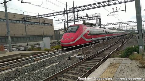 Treno Frecciarossa Con Etr Nuova Livrea In Transito A Firenze