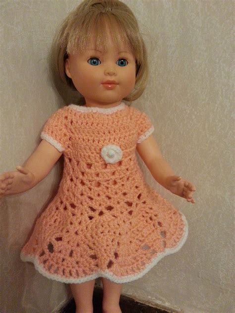 Tuto Robe Au Crochet Pour Poup E Marie Fran Oise V Tements De Poup E