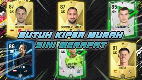 Rekomendasi Kiper Terbaik Dengan Harga Murah Dan Berkualitas Fc