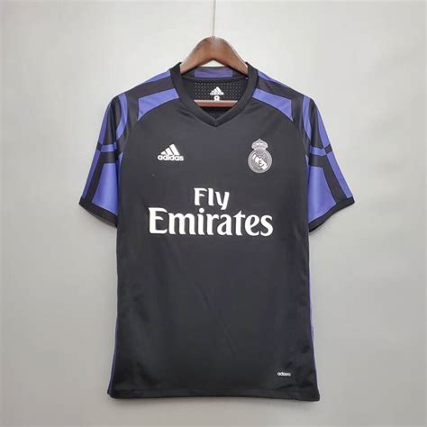 Camiseta Alternativa Retro Real Madrid Trizhop