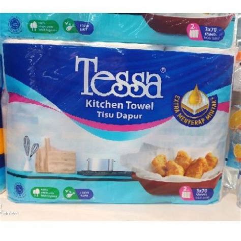 Jual Tessa Kitchen Towel Tisu Dapur Tissue Dapur Alas Minyak