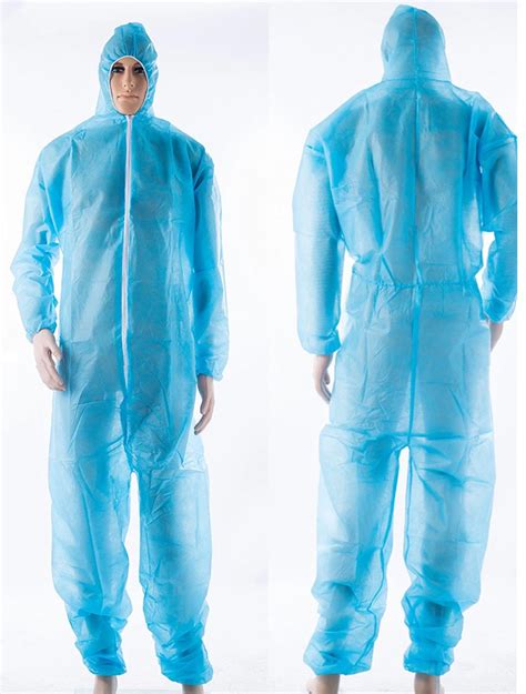 Civil Virus Coverall Hazmat Suit Protects Disposable Safety Full Body