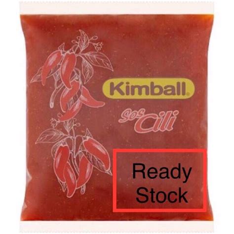 Kimball Sos Cili Refill Pack Chilli Sauce Kimball Kg Shopee