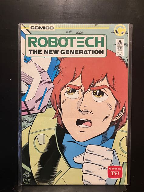 Robotech The New Generation 8 1986 Comic Books Copper Age