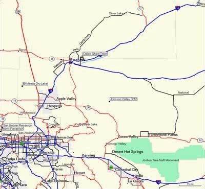 Johnson Valley California Map | secretmuseum