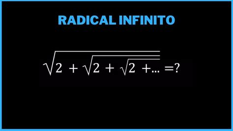 Desafio de Raiz Infinita Cálculo de Raiz Quadrada Infinita Matemática