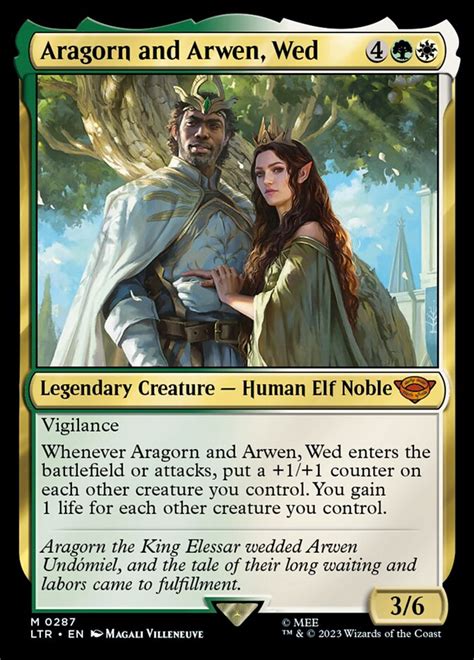 Aragorn and Arwen, Wed Combos | EDH-Combos.com