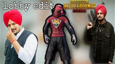 Sidhu Moose Wala Pubg Lobby Edits New Account Youtube