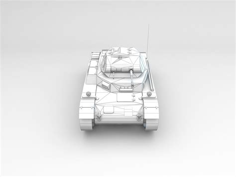 D Model Low Poly Sdkfz Panzer Ii Ausf A Vr Ar Low Poly Cgtrader