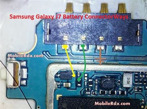 Samsung Galaxy J7 Battery Connector Point Ways MobileRdx