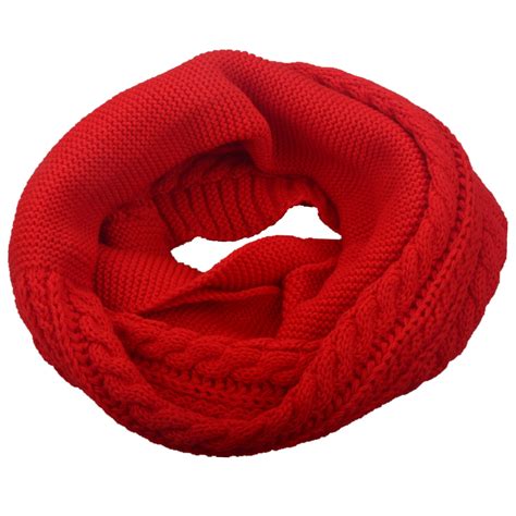 Crochet Scarf Red | EMBROIDERY & ORIGAMI