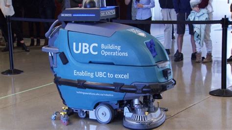 Ubc Grads New Ai Robots Will Clean Campus Floors By Themselves Ctv