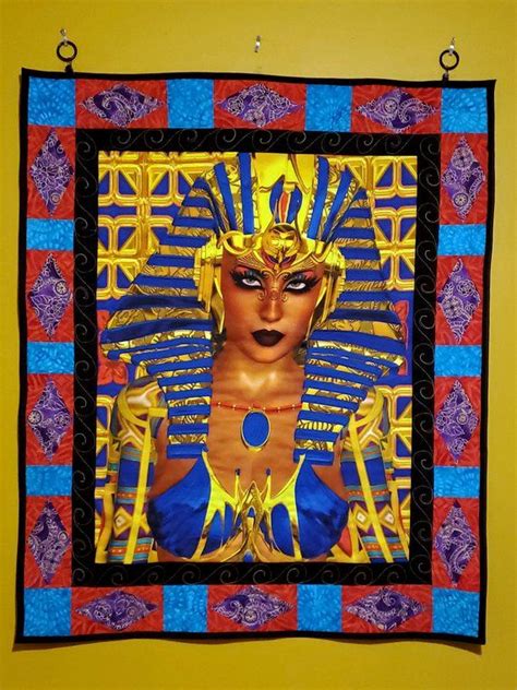 Handmade African Art Quilt African Queen Quilt Wakanda Art Etsy Art Quilts Quilted Wall