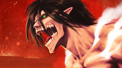 eren attack titan attack  titan anime shingeki  kyojin  hd