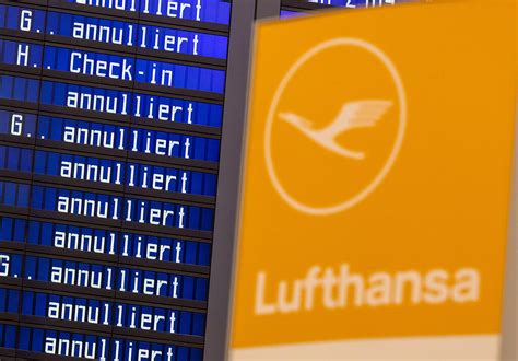 Lufthansa streicht am heute 800 Flüge auch München betroffen