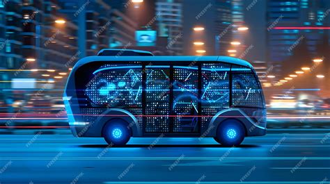 Autonomous Shuttle Bus Utilizing Radar Technology For Efficient City