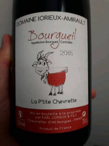 Domaine Lorieux Domaine Lorieux Amirault La P Tite Chevrette Bourgueil