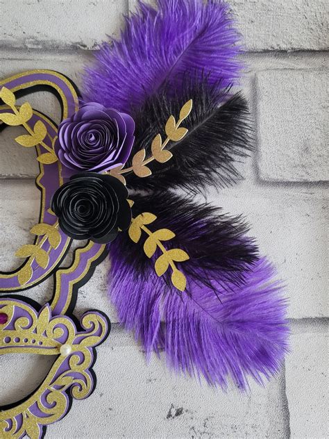 Masquerade Mask Cake Topper Mardi Gras Mask Etsy