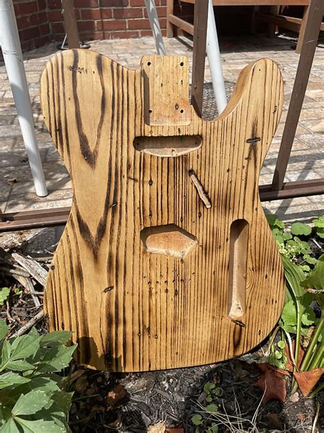 Unknown T-Style Guitar Body - Natural | Reverb