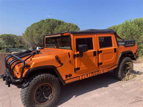 Troc Echange Hummer H1 Open Top Civil V8 6 5 L TD Sur France Troc