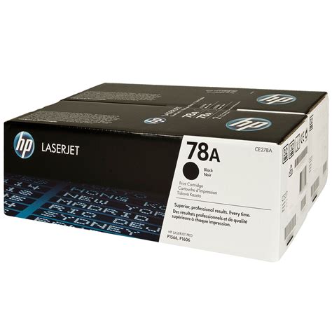 Toner Hp Laserjet Nº 78a Pack 2 Original Cartuchos De Tinta Y