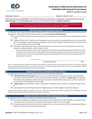 Fillable Online Verification Of Income Information For Individuals