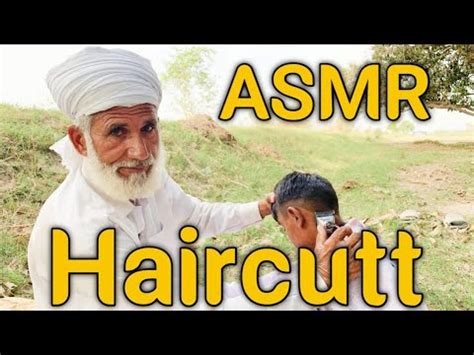 Asmr Fast Haircut But Barber Is Year Old Asmr Relaxing Video