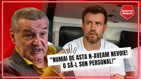 Reactia Lui Gigi Mustata Dupa Plecarea Lui Pintilii De La Fcsb Youtube