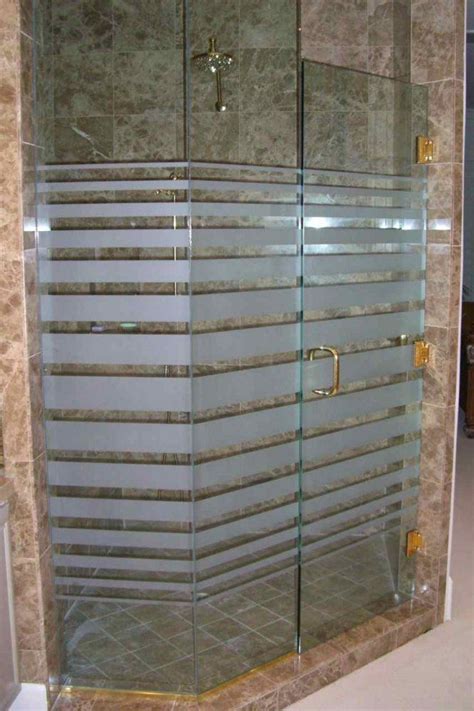 Custom Etched Glass Shower Doors Glass Designs