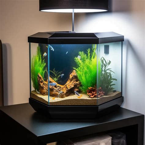 Create A Unique Aquatic Environment With 20 Gallon Hexagon Fish Tank