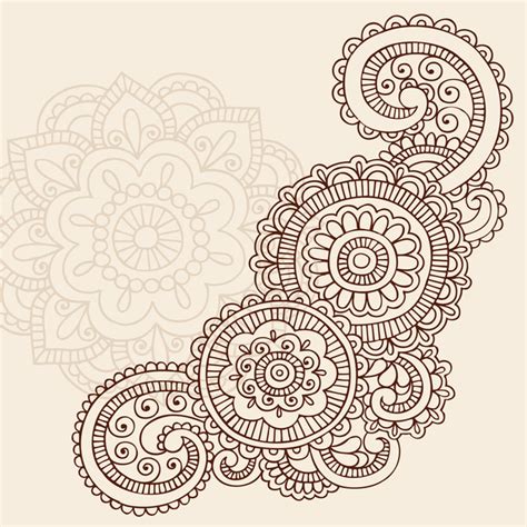 Henna Tattoo Free Stock Vectors