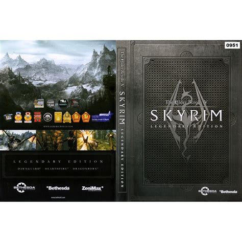 Pc Dvd The Elder Scrolls V Skyrim Legendary Edition Shopee Malaysia