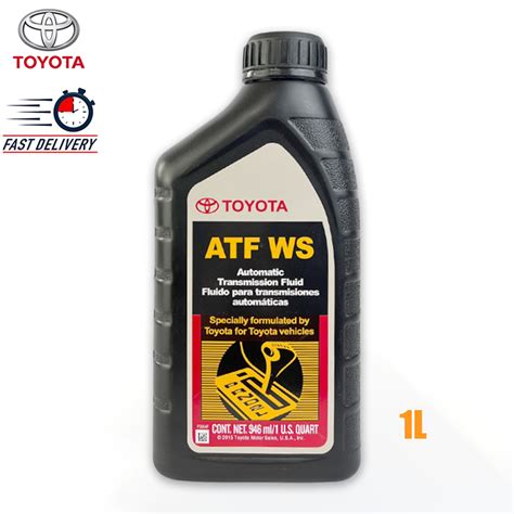 Toyota ATF WS Automatic Transmission Fluid 1L Shopee Philippines