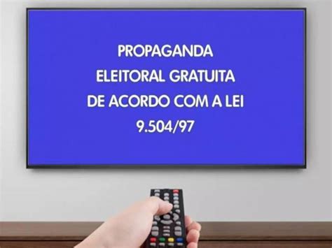 Horário eleitoral no rádio e na TV começa nesta sexta Jornal do